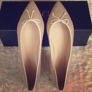 J.Crew Gemma glitter flats