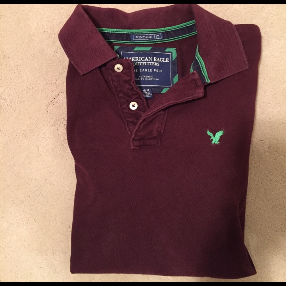 Sharp American Eagle polo size M