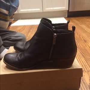 Lucky Brand Basel black bootie