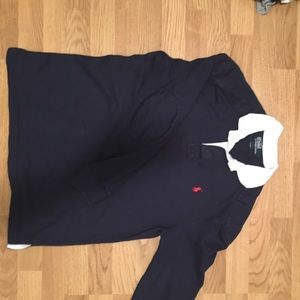 Sweater like polo shirt