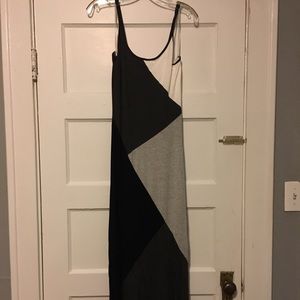 Funky printed maxi dress