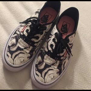 Floral vans