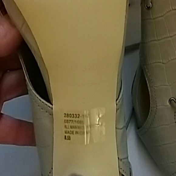 *COLIN STUART GREY PUMPS STAINLESS STEEL HEEL - Picture 3 of 4