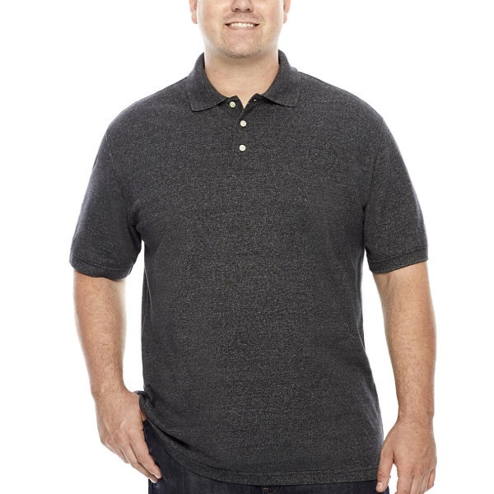 NWT The Foundry Charcoal Polo