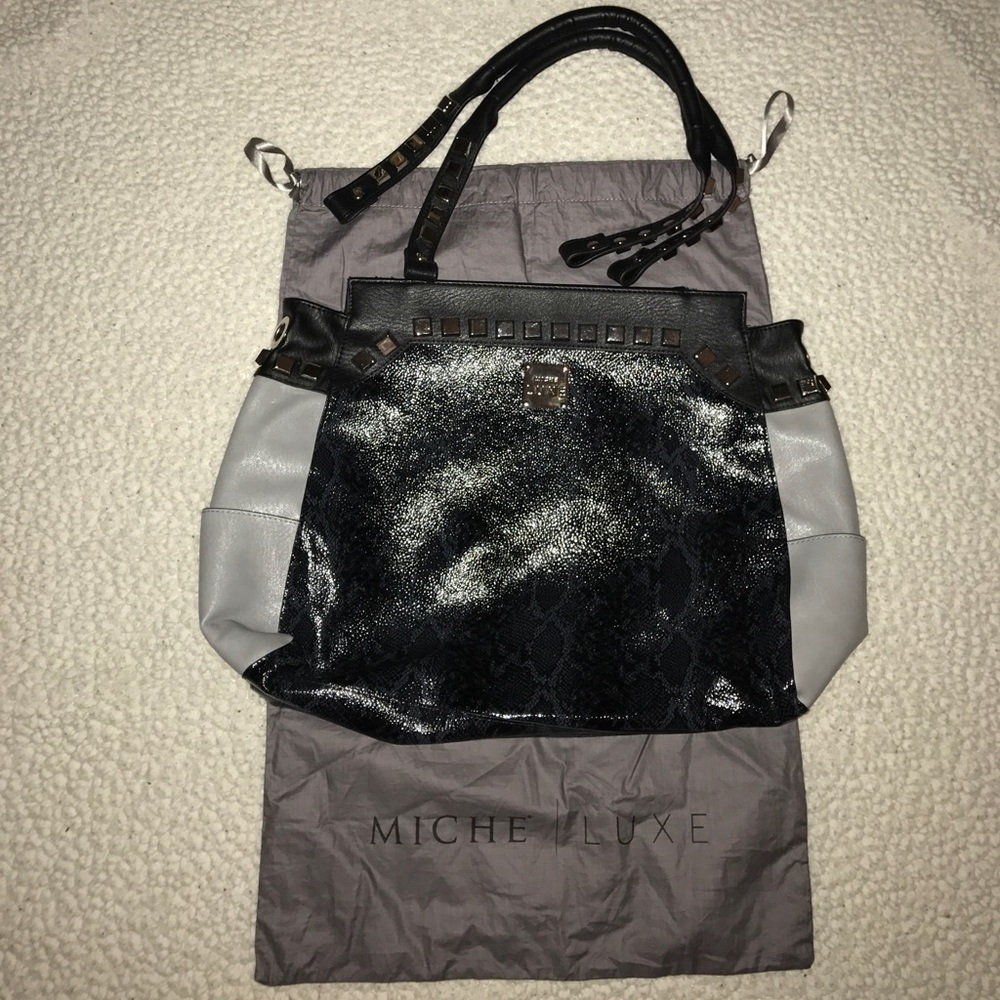 Miche luxe prima Calgary handbag shell w/ handles