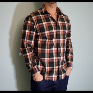 J Crew Plaid Button Down