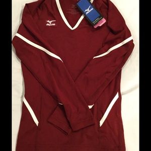 Mizuno Girl's Techno Long Sleeve Volleyball Jersey