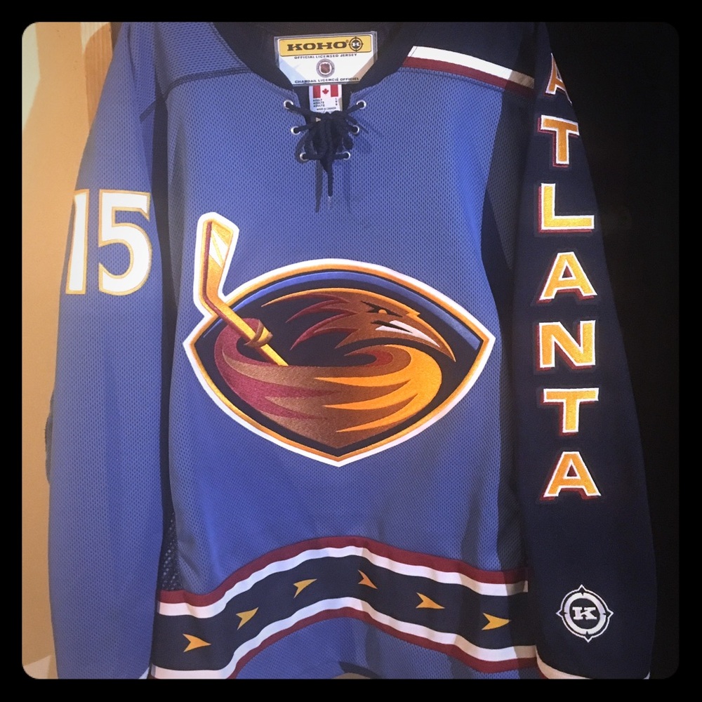 Authentic Dany Heatley Atlanta Trashers Jersey