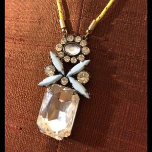 Jeweled neon necklace