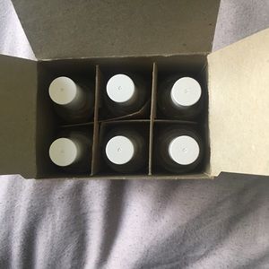 Pack of (6) 4in1 clear nail polish