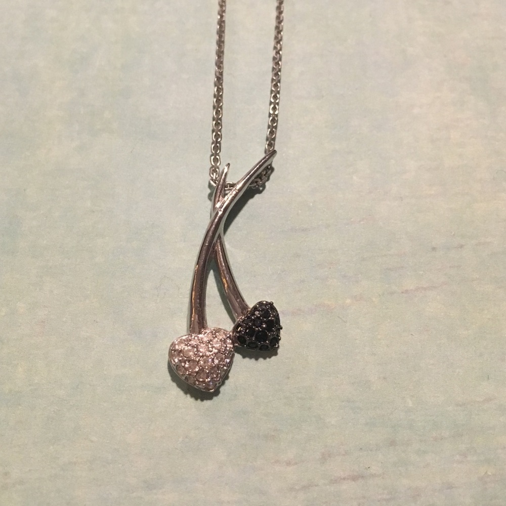 Heart Shaped Cherry Necklace