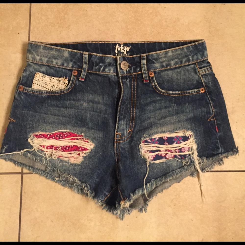 jean shorts