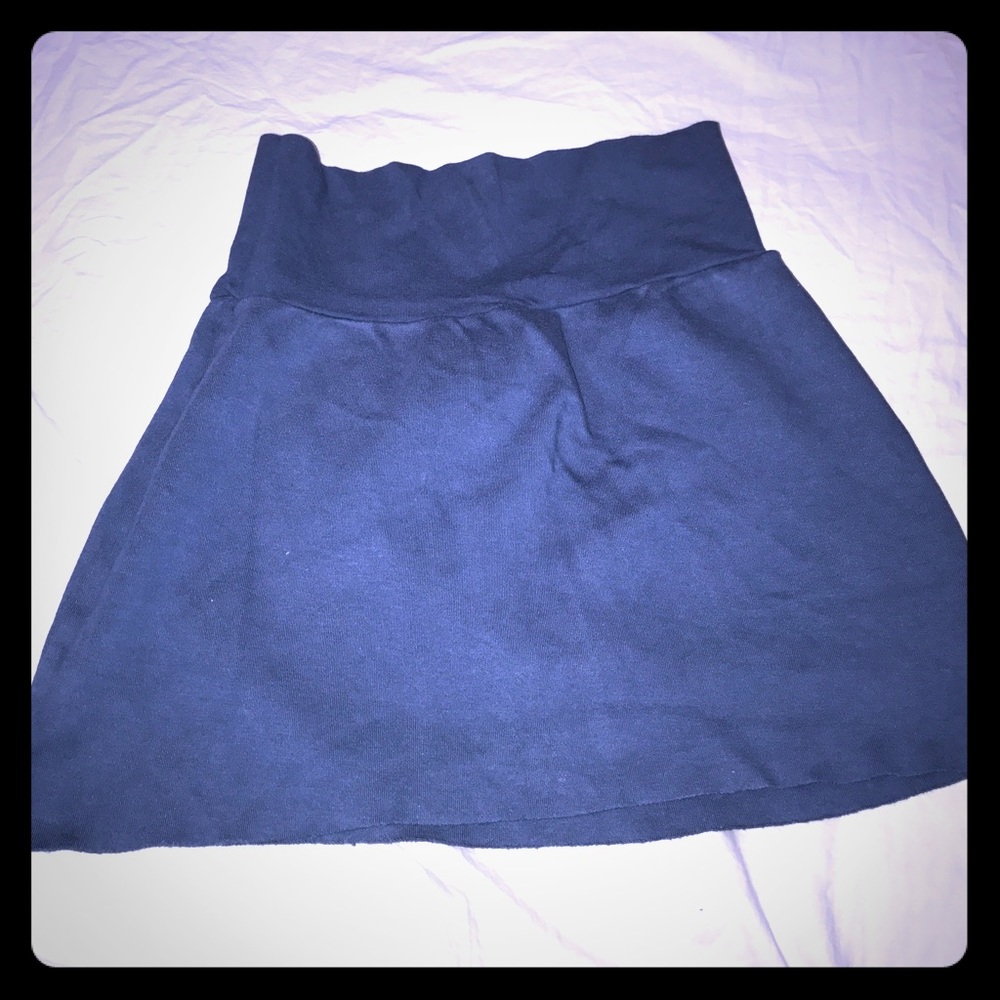 American Apparel Interlock Mini Skirt