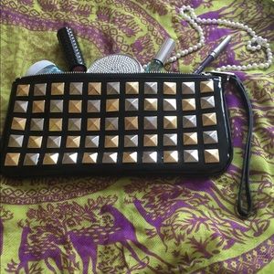 Jacobs by Marc Jacobs Patent Leather Stud Clutch