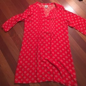 Practically new Long sleeve vibrant colorful dress