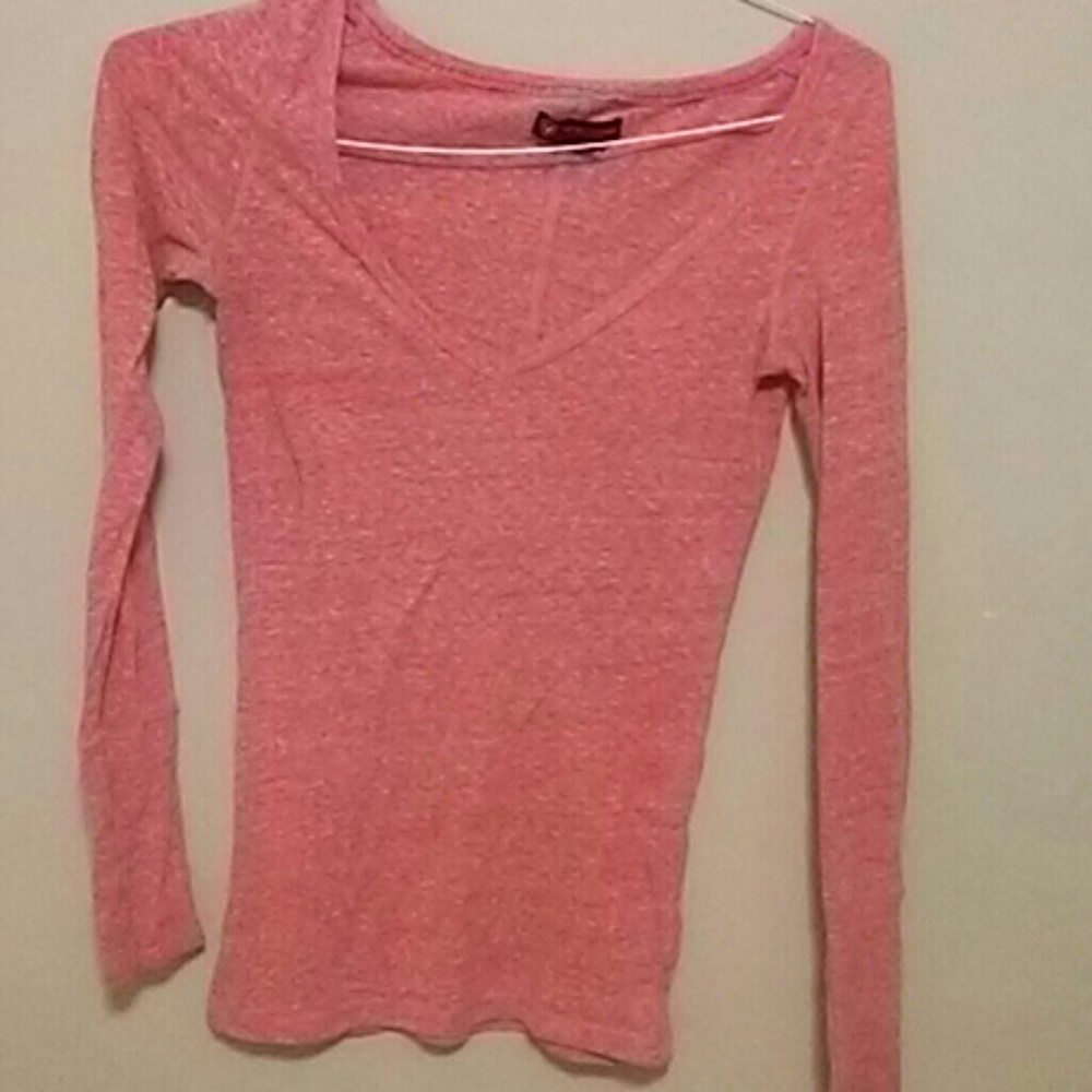 American eagle henly burnout top xs