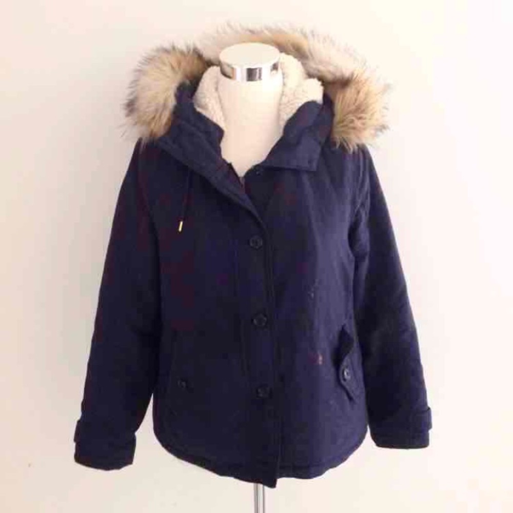 American eagle navy parka
