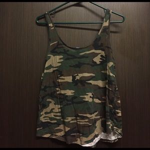 District, Camouflage Tank Top