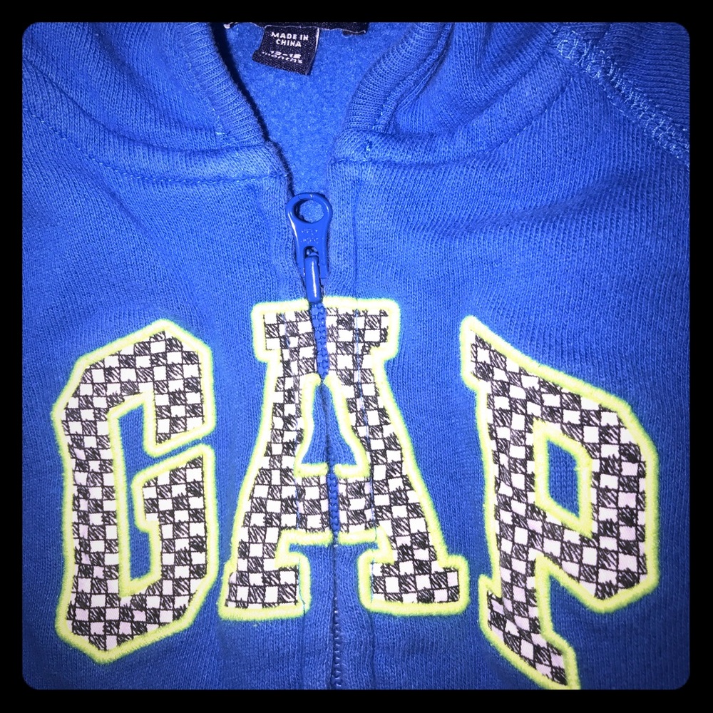 🚨SALE🚨babyGap 12-18m infant Hoddie Zip Up Jacket