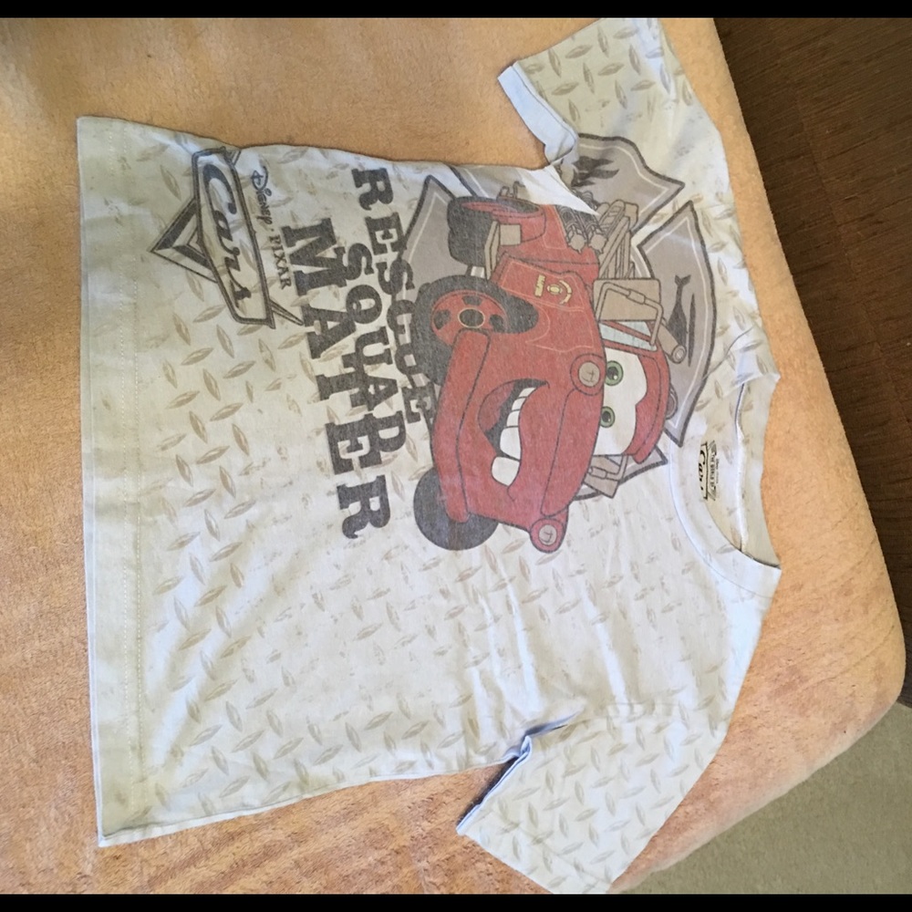 "Mater" Disney Shirt. Brand New Washed Once