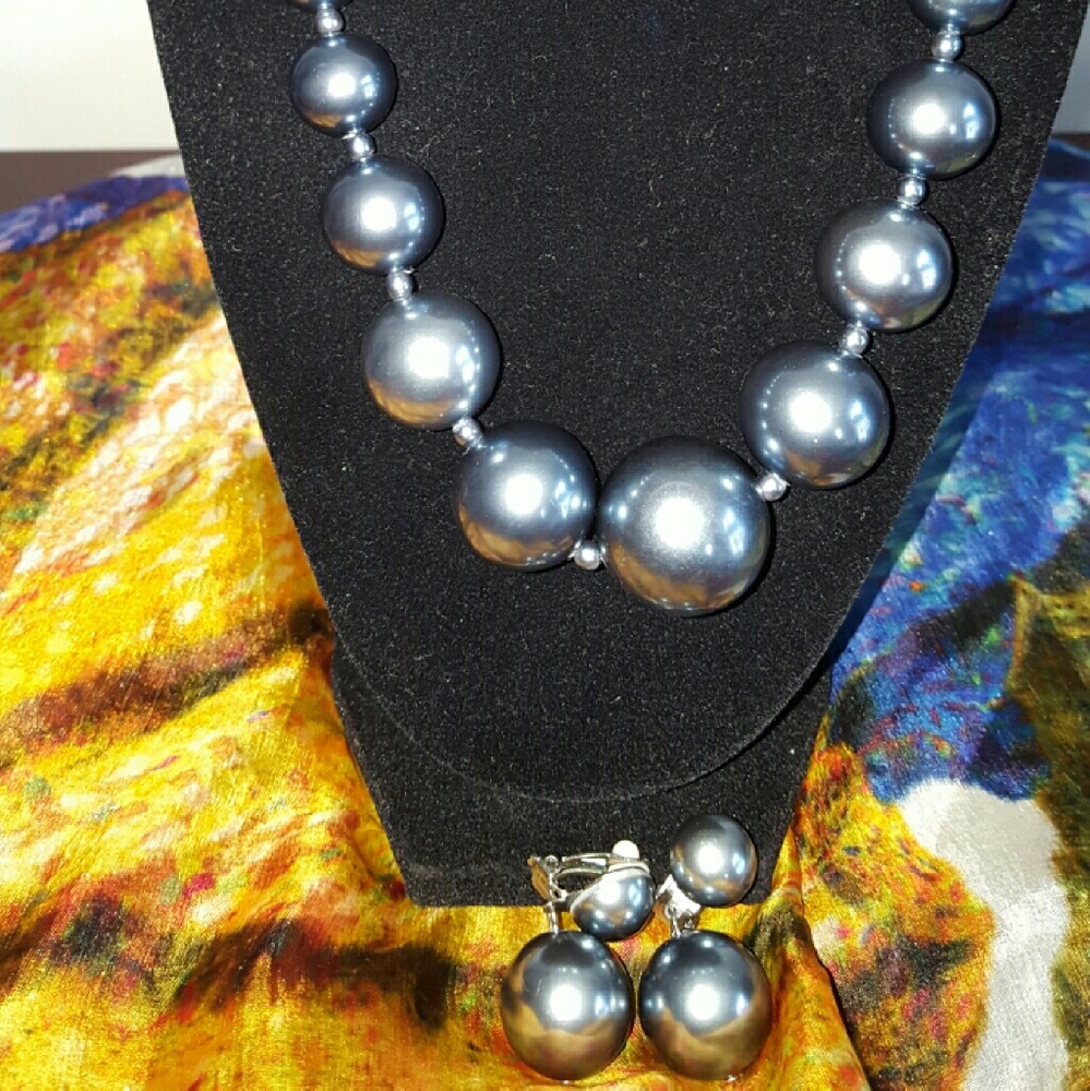 Necklace and Earrings