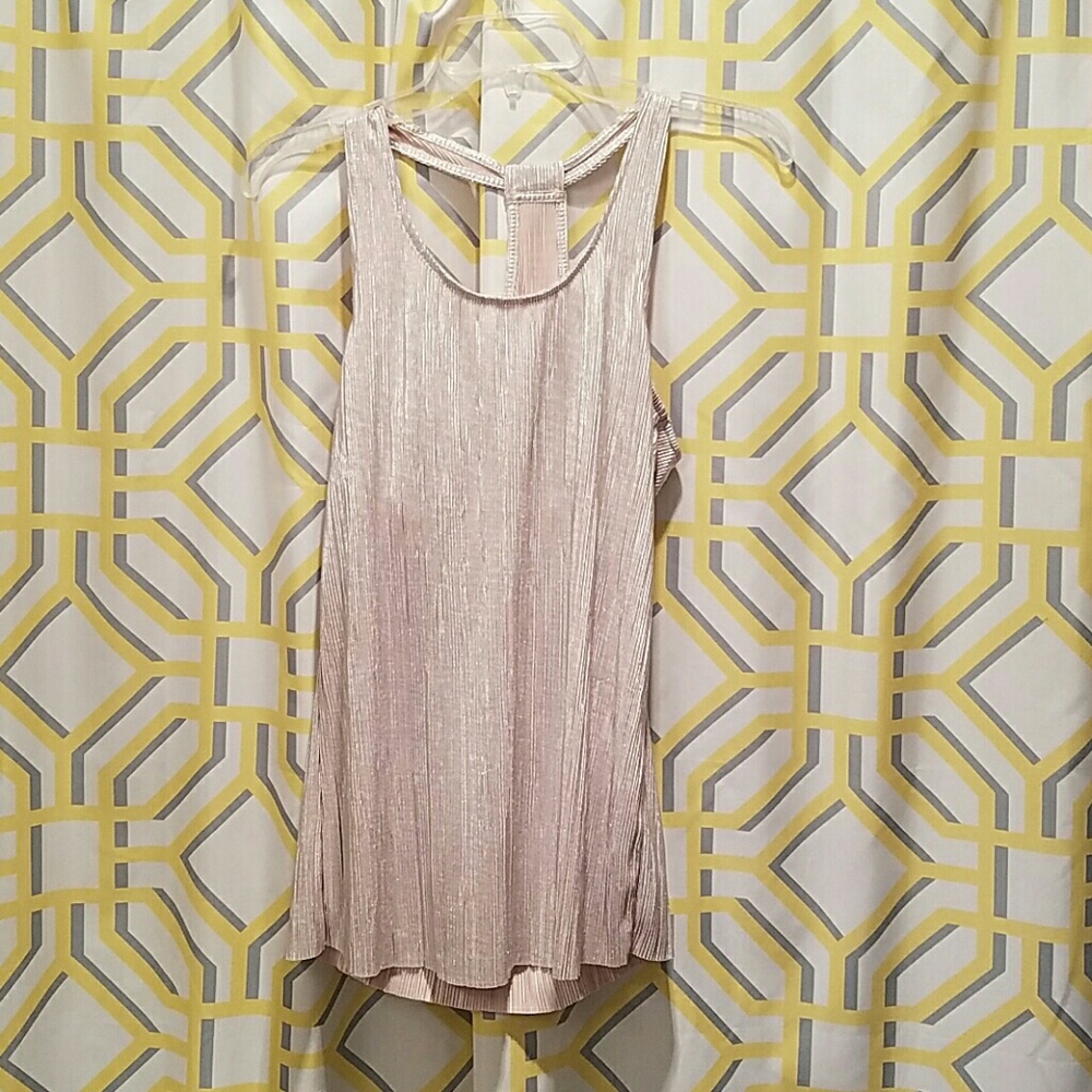 Shimmery Gold Top