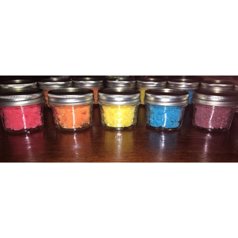 Homemade sugar scrubs