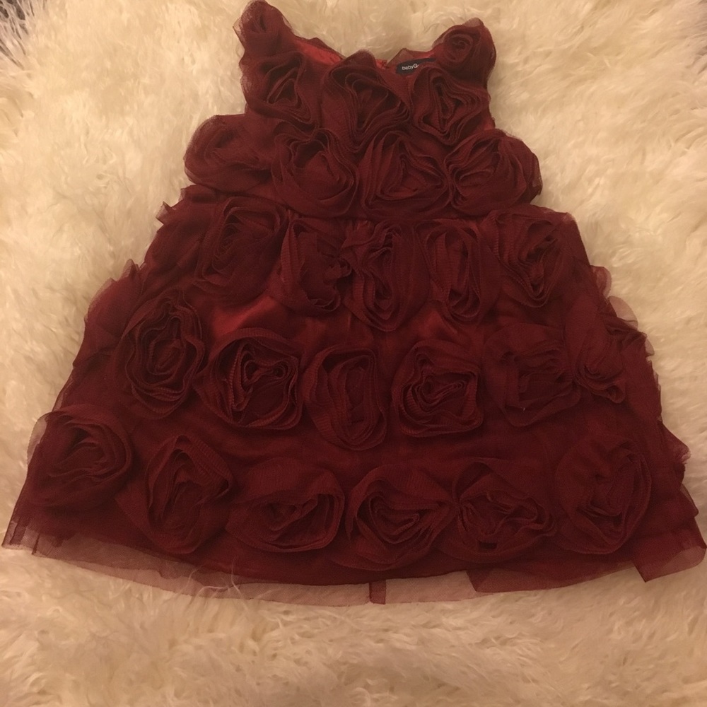 Wine/burgundy Rose formal dress