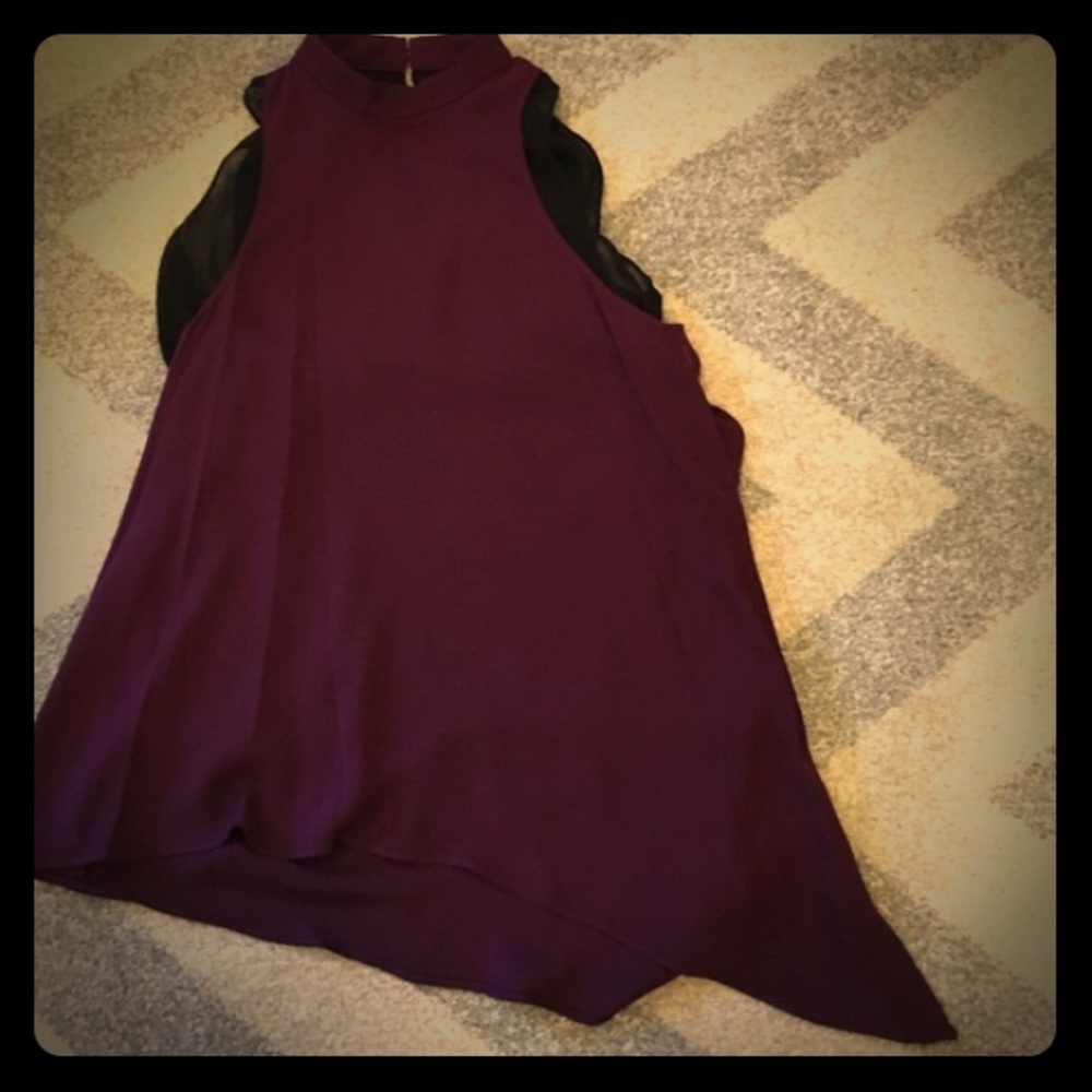 NEW RACHEL Rachel Roy Purple Tank Top