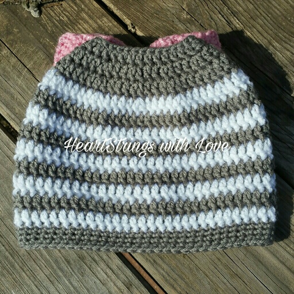 Messy Bun Bow Hat - Picture 4 of 4