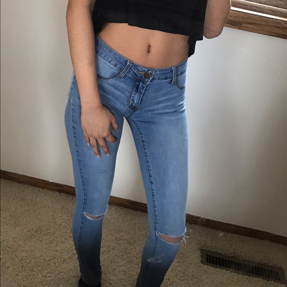 Mid rise jegging
