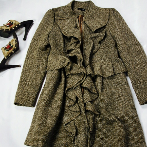 Ryu Jackets & Blazers - ❌ SOLD  ❌ [Ryu] Ruffle Trim Coat ✨Flash Sale✨