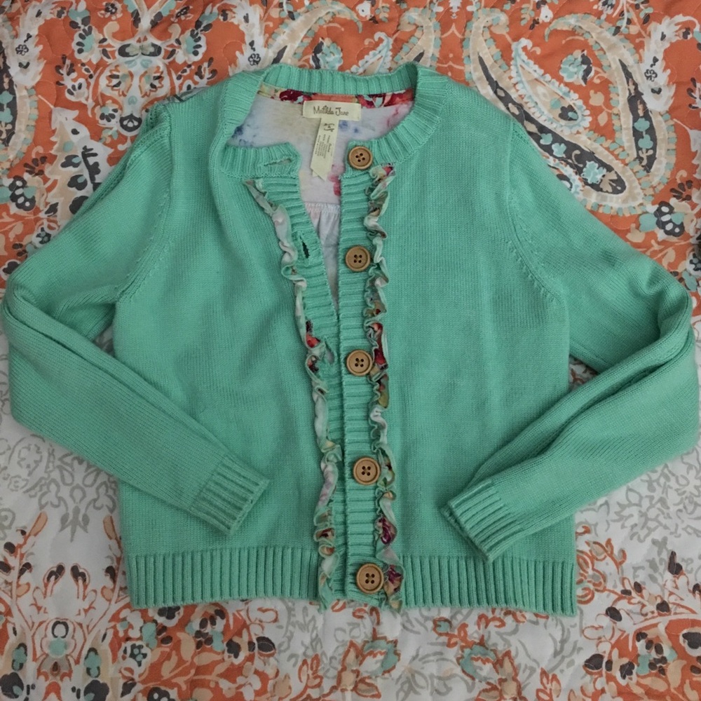 Matilda Jane sz 4 cardigan euc