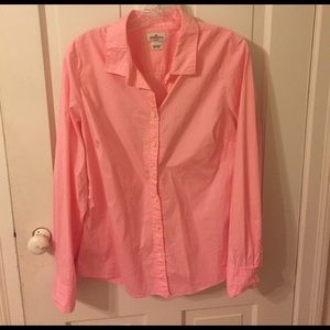 J. Crew Pink Button Down