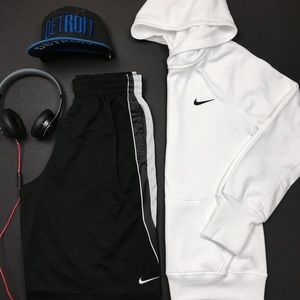 Nike Therma-Fit White Hoodie