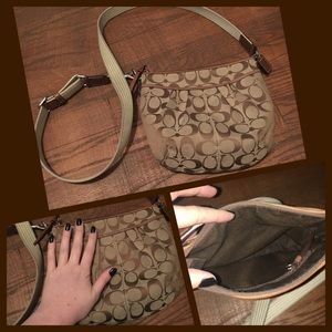 Coach Adjustable Cross-Body Purse