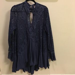 Free People Lace Tunic
