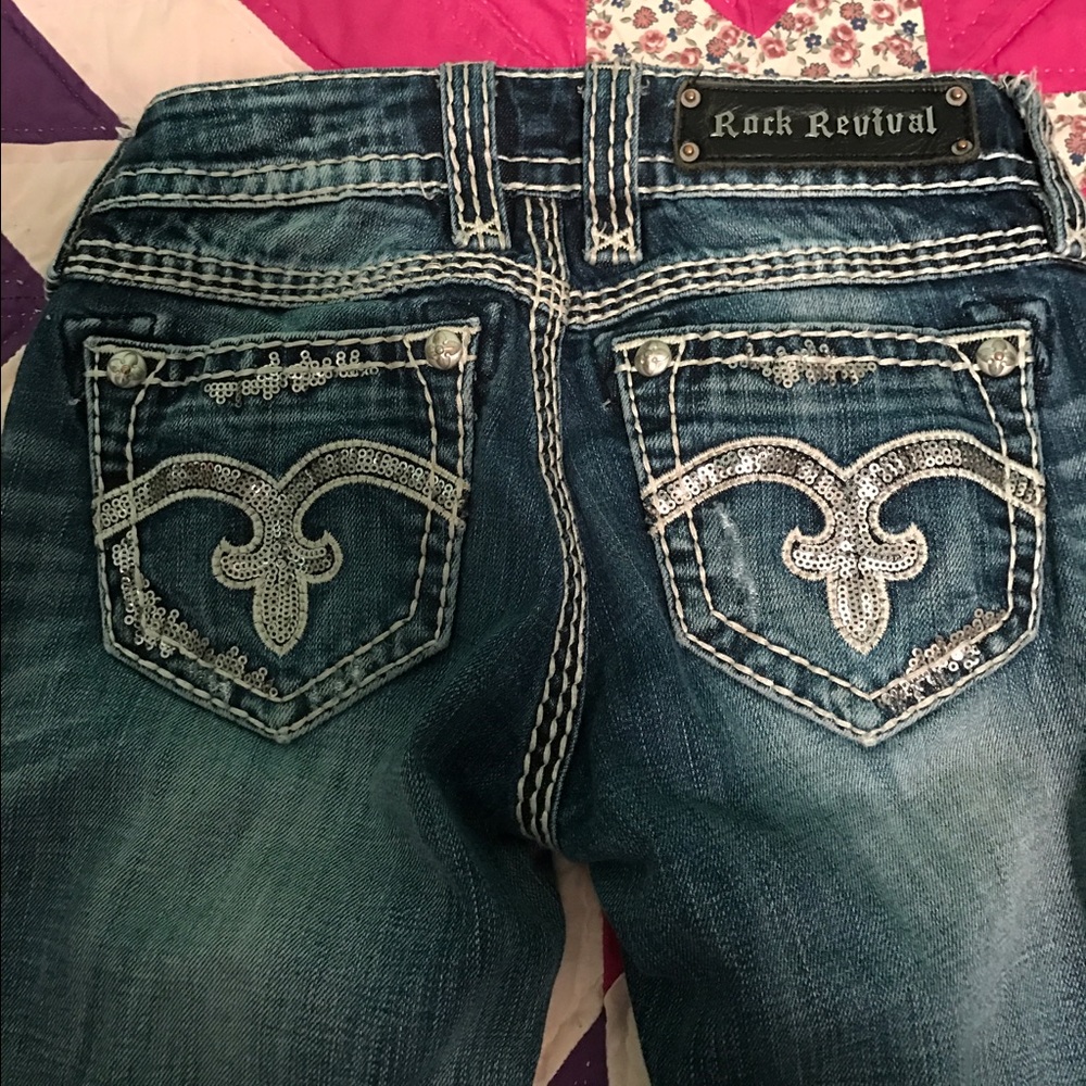 Rock revival jeans