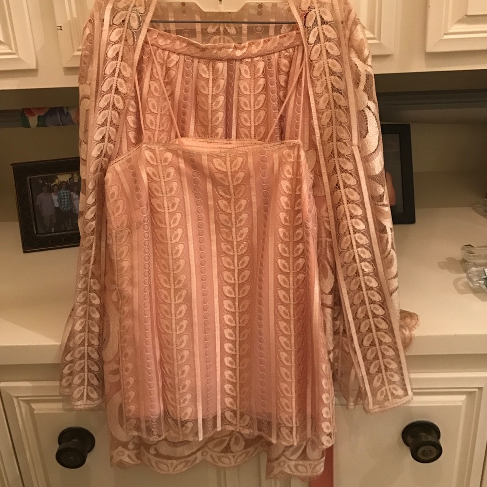 Peach 3 piece outfit