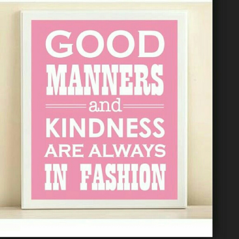 Be kind