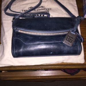 Authentic Frye Melissa Foldover Crossbody Bag. NWT