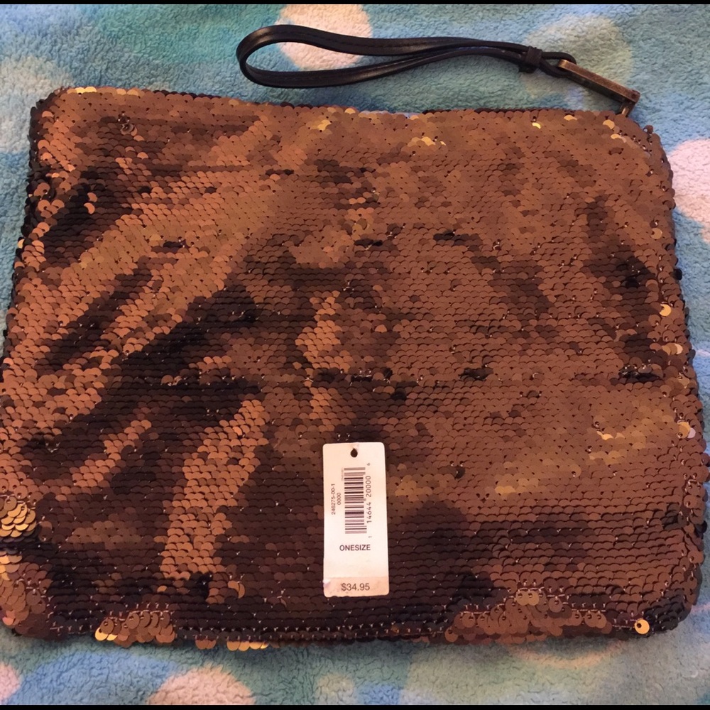Gap sequins pouch