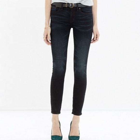 Madewell Denim - Madewell Skinny Skinny Crop Tempest Wash Jeans