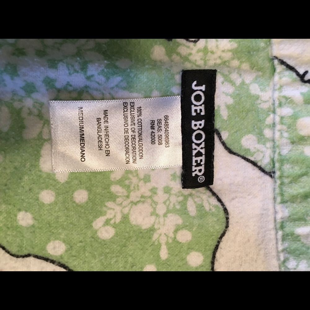 Joe Boxer Flannel PJs - Picture 3 of 3