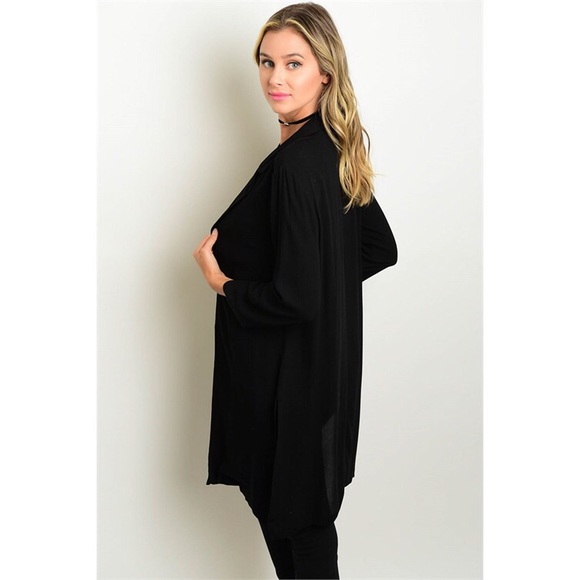 🆕Cardigan lightweight Black - Picture 2 of 3