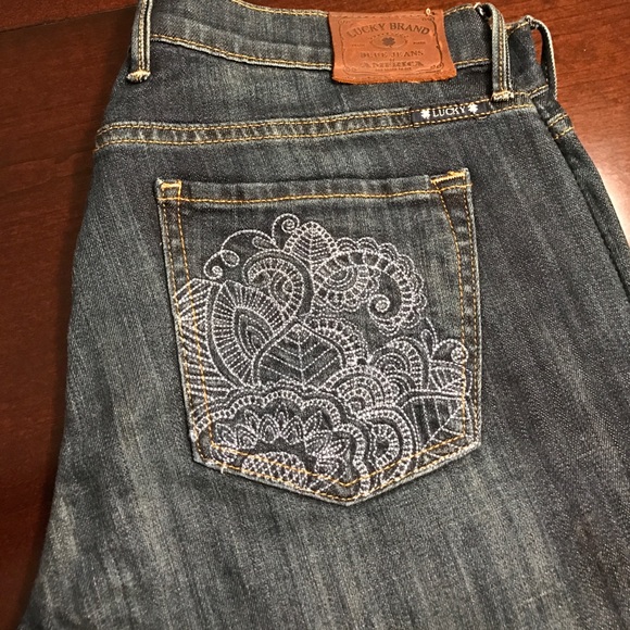 Lucky Brand Jeans 10/30 Sweet N Low Boot Cut - Picture 2 of 4