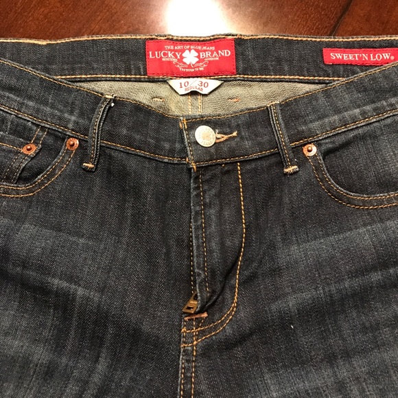 Lucky Brand Jeans 10/30 Sweet N Low Boot Cut - Picture 3 of 4