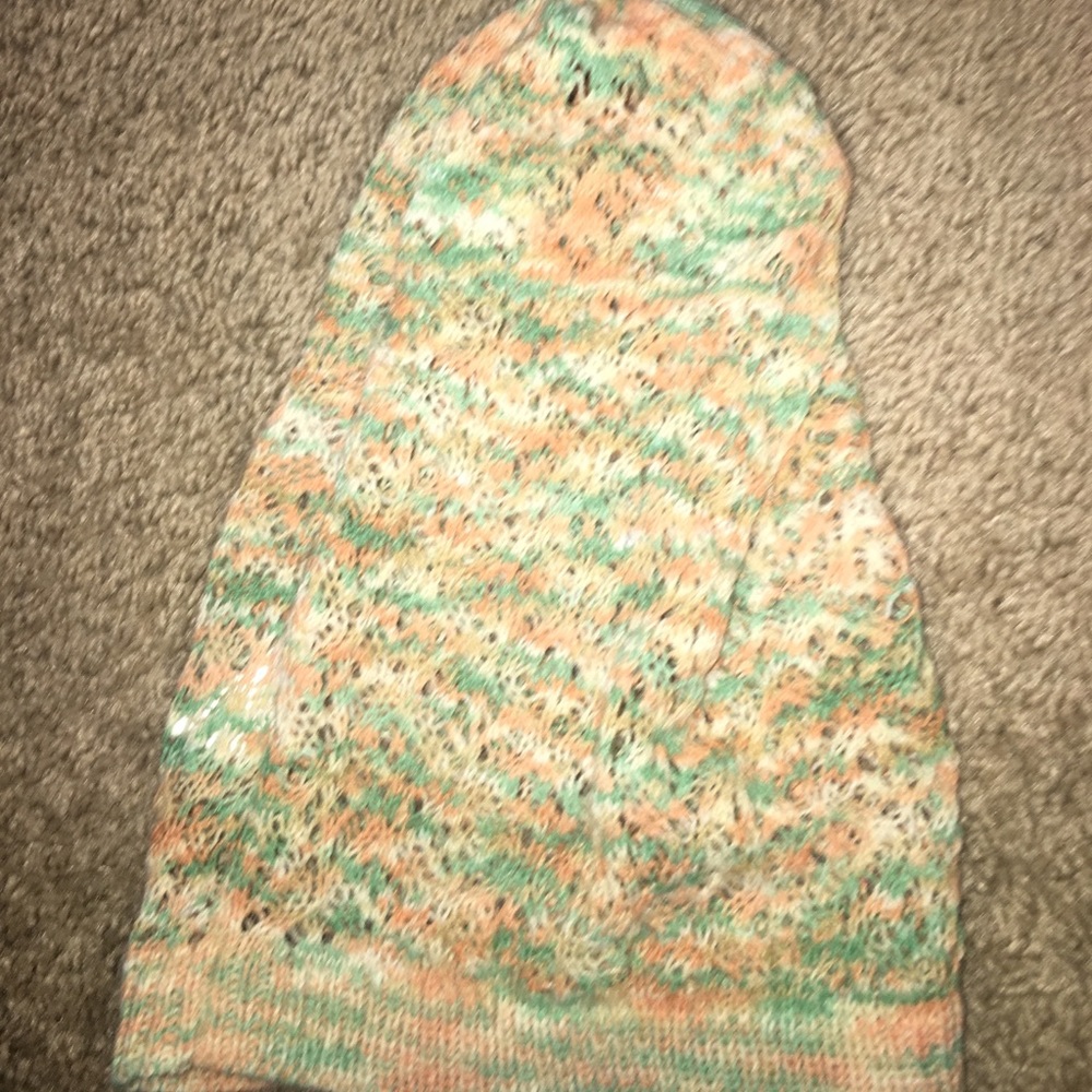 See-through beanie
