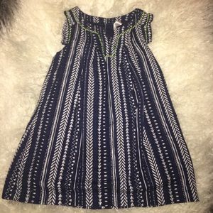 Tribal print toddler dress