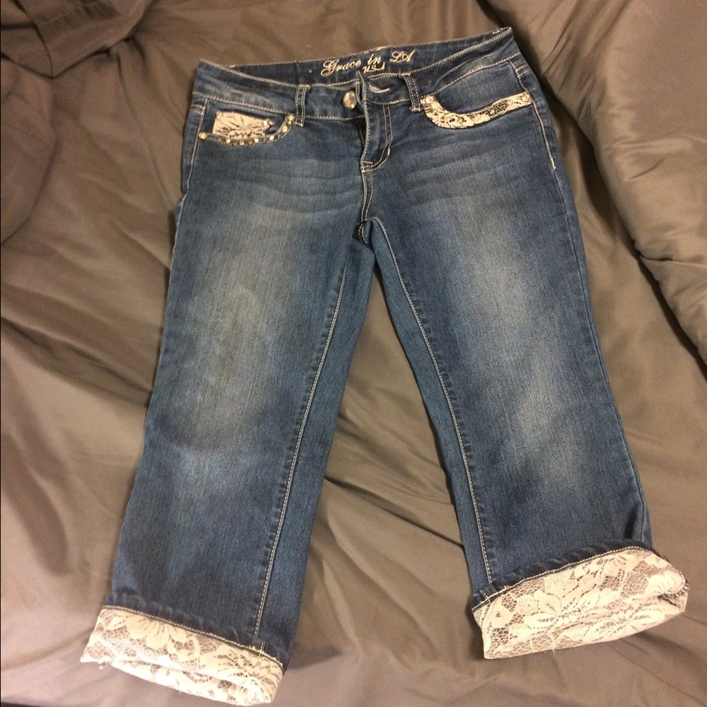 Capri jeans